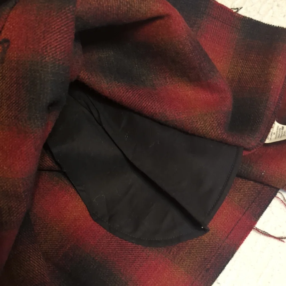 Free People Red and Black Plaid Skater Skirt - Picture 5 of 5